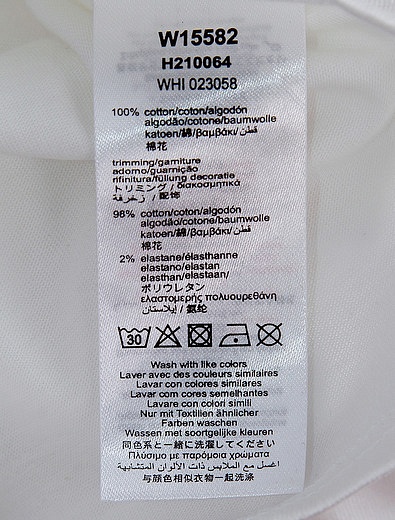 Белая футболка с зайчиком Marc Jacobs - 1134509181416 - Фото 3