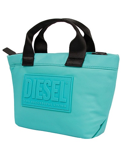 Дутая сумка бирюзового цвета Diesel - 1204528270078 - Фото 7