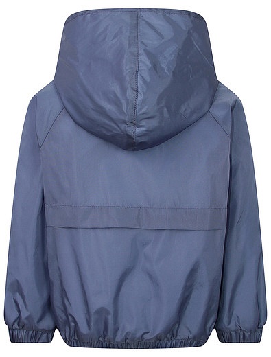 Голубая куртка с контрастной молнией Il Gufo - 1074519170324 - Фото 2
