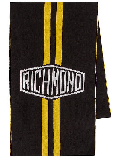 Комплект из шапки и шарфа с логотипом бренда JOHN RICHMOND - 3004518180107 - Фото 5