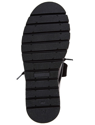 Черные ботинки из натуральной кожи Cherie - 2031109780096 - Фото 5