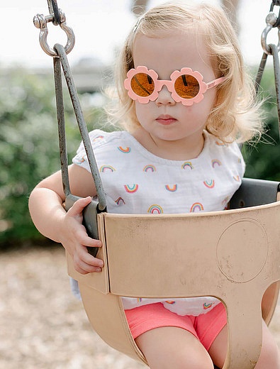 Солнцезащитные очки в розовой оправе &quot;цветочек&quot; Babiators - 5254508270143 - Фото 3