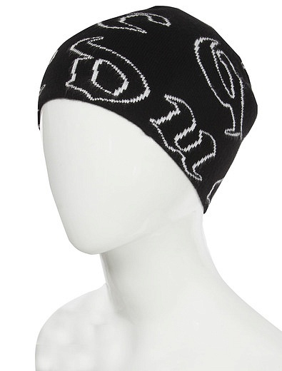 Комплект из шапки и шарфа с логотипами JOHN RICHMOND - 3004518280210 - Фото 2