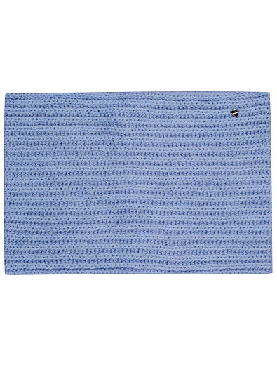 Голубой шарф-снуд Il Trenino - 1224509180103 - Фото 1