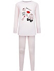 Пижама из хлопка с длинным рукавом - 0214509070567