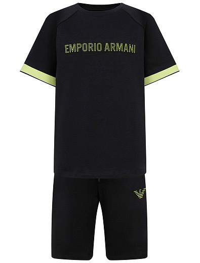 Комплект из футболки и шорт EMPORIO ARMANI - 3024519070061 - Фото 1