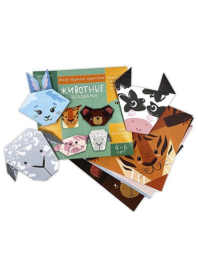 Моё первое оригами &quot;Животные с загадками&quot; VoiceBook - 6914529270919 - Фото 3