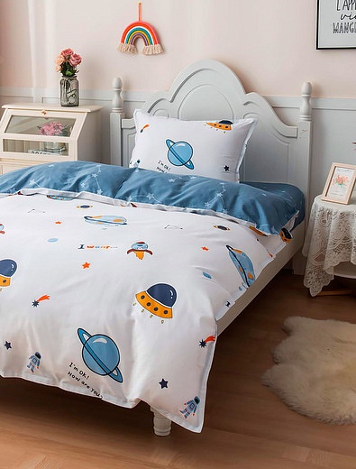 Комплект постельного белья с принтом космос Sofi de Marko - 5054518280046 - Фото 2