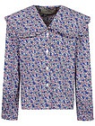 Хлопковая блуза в мелкий цветочек - 1034509271035