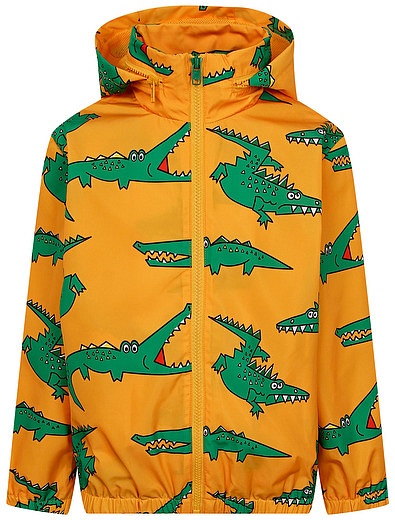 Оранжевая куртка с крокодилами Stella McCartney - 1074519273797 - Фото 1