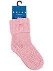 Розовые хлопковые носки с добавлением шерсти - 1534509180752