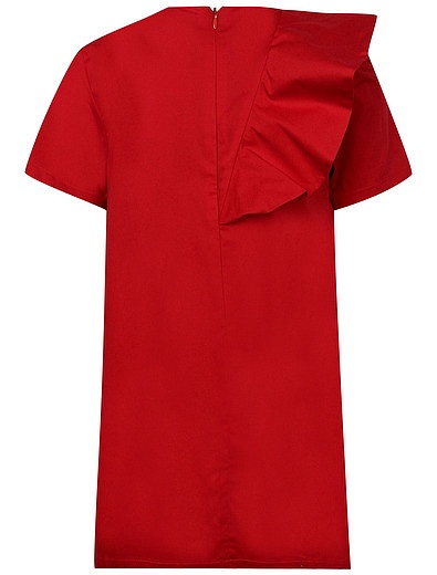 Красное платье с оборкой Vicolo - 1054609072608 - Фото 2
