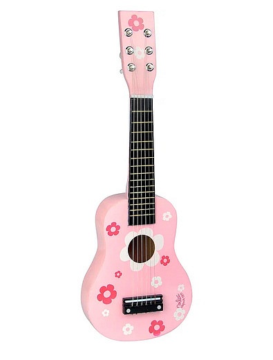 Розовая гитара в цветочек Vilac - 7134520270070 - Фото 1