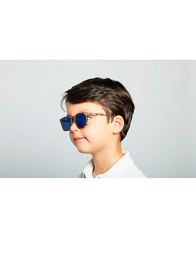 солнцезащитные очки с голубыми стеклами в разноцветной оправе IZIPIZI - 5253028980082 - Фото 3
