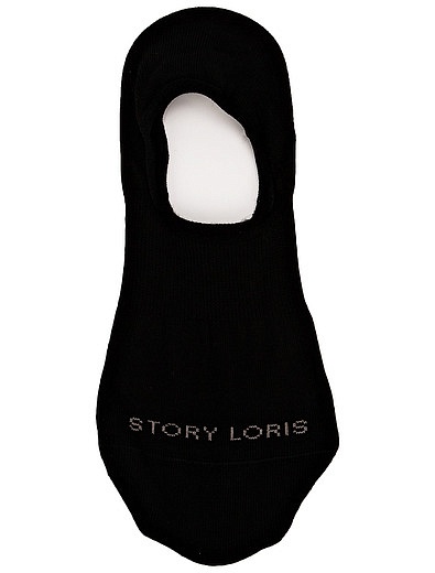 Черные носки следки Story Loris - 1534529370065 - Фото 1