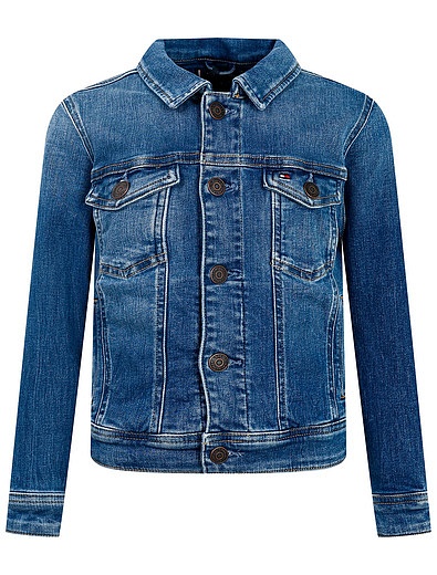 Джинсовая куртка с винтажным эффектом TOMMY HILFIGER - 1074529171380 - Фото 1