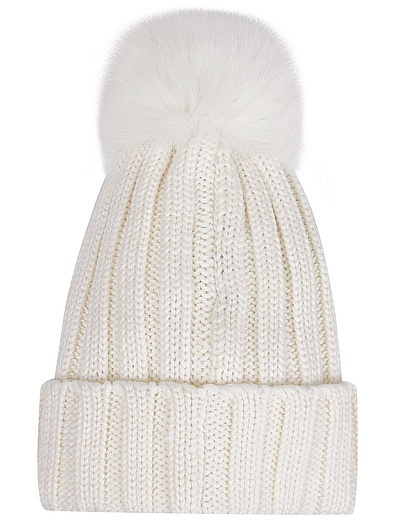 Шерстяная шапка со снежинкой Regina - 1354509180565 - Фото 4