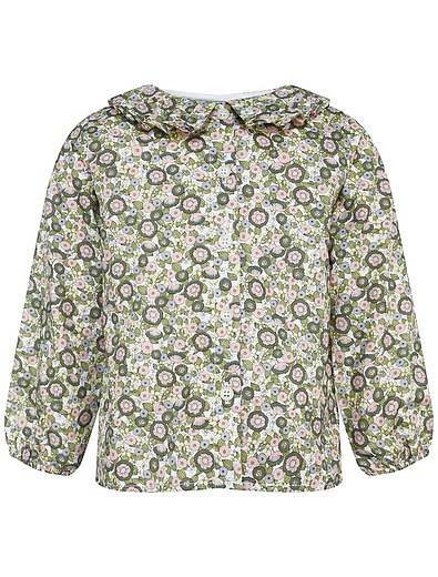 Комплект из кардигана блузы и брюк Aletta - 3034509281131 - Фото 5
