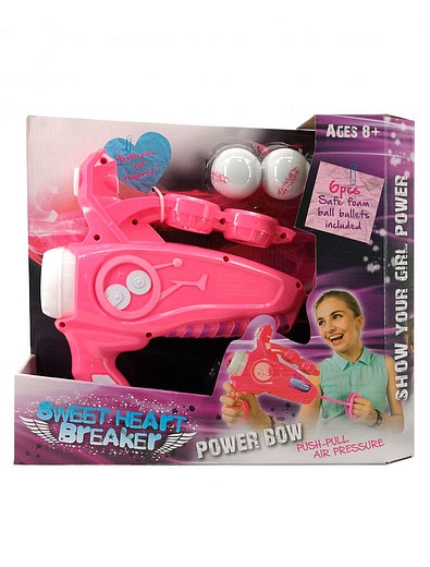 Розовый бластер с  6-ю шарами Toy Target - 7134529071654 - Фото 2