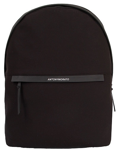 чёрный рюкзак с логотипом Antony Morato - 1504518270058 - Фото 1
