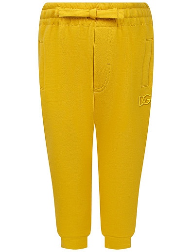 спортивные брюки с вышитым логотипом Dolce & Gabbana - 4244529270018 - Фото 1