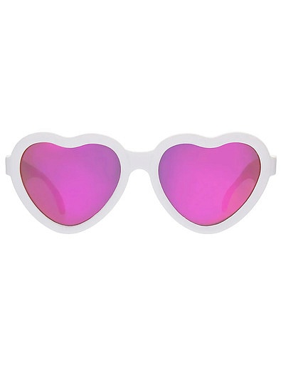 Солнцезащитные очки в белой оправе &quot;сердце&quot; Babiators - 5254508270259 - Фото 1