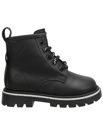Черные ботинки с контрастной подошвой Florens - 2034519283294 - Фото 2