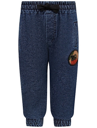 спортивные брюки из денима Dolce & Gabbana - 4244519272152 - Фото 1