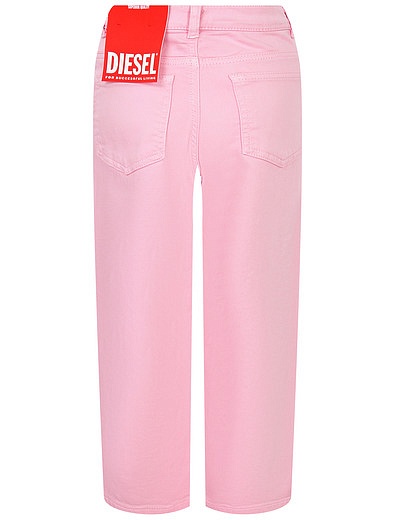 Розовые брюки свободного кроя Diesel - 1084509370122 - Фото 2