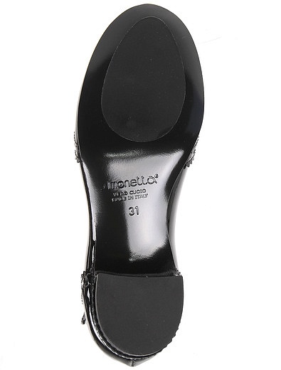 Черные лакированные туфли Simonetta - 2011109980344 - Фото 5