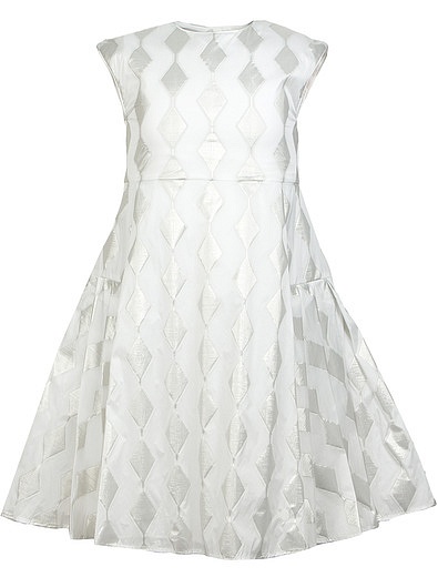 Платье-трапеция с принтом ромб Dior - 1053009671169 - Фото 1