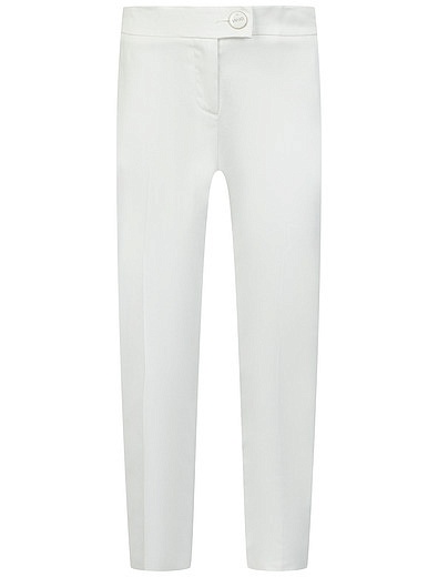 Белые классические брюки Liu Jo Junior - 1081209970096 - Фото 1