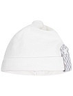 Белая хлопковая шапка - 1354519081418