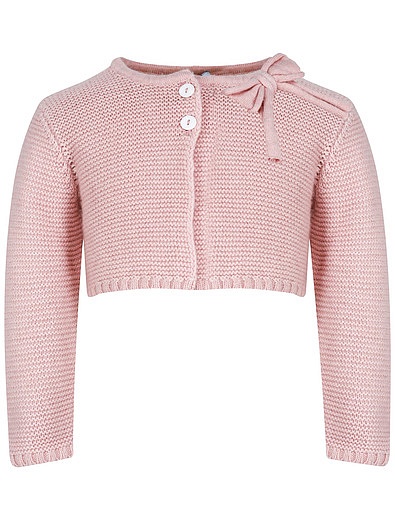 Розовый комплект из кардигана, блузы и брюк Aletta - 3034509281018 - Фото 3