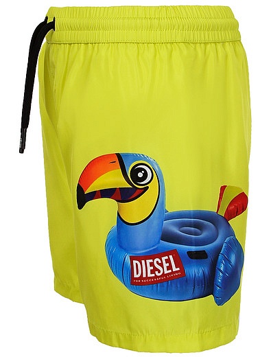 Пляжные шорты с принтом тукан Diesel - 4104519370367 - Фото 2