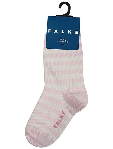 Розовые носки в полоску FALKE - 1534509170258 - Фото 1