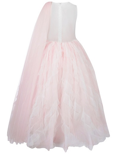 Пышное розовое платье без рукавов SASHA KIM - 1054509378817 - Фото 5