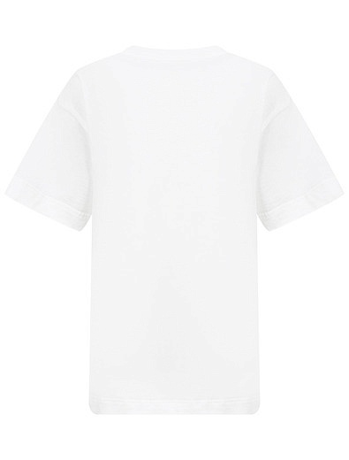 Оверсайз футболка с принтом Fendi - 1134519275235 - Фото 2