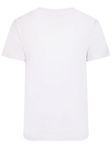 Белая футболка с карманом MiaGia - 1134500180456 - Фото 2