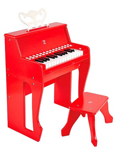 Музыкальная игрушка Пианино с табуреткой Hape - 7134529370054 - Фото 1