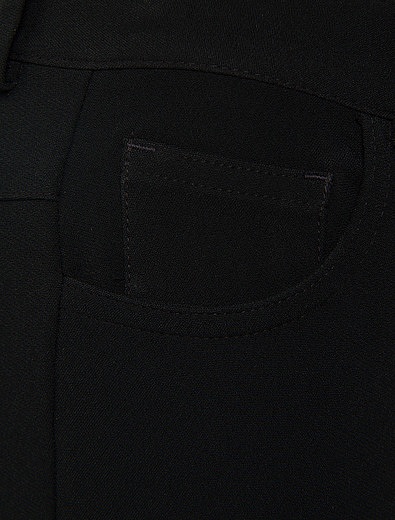 Брюки черные классические Dolce & Gabbana - 1081109781419 - Фото 2