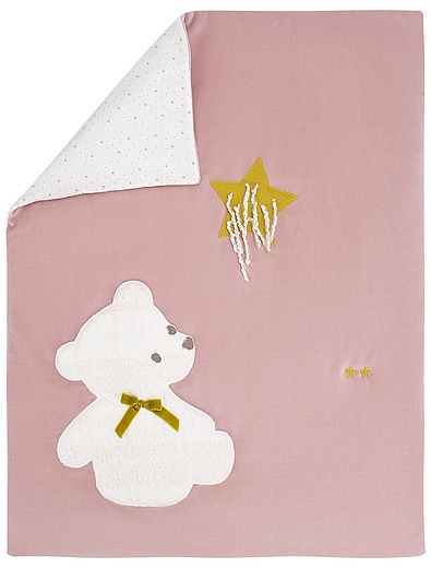 Розовое одеяло с аппликацией Marlu - 0774509280026 - Фото 3