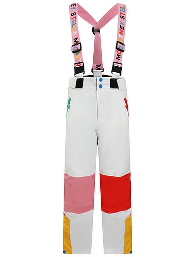 Разноцветные утепленные брюки Stella McCartney - 1604509380923 - Фото 1