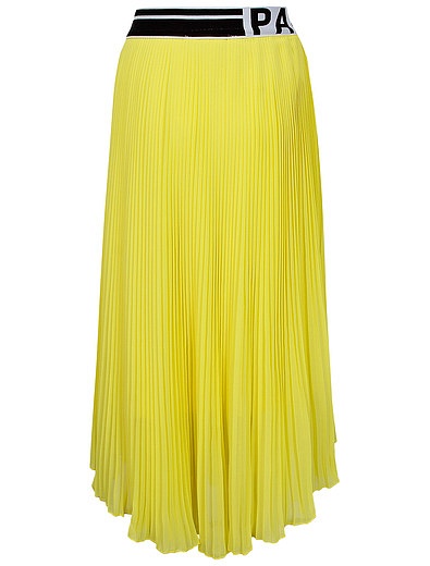 Жёлтая юбка плиссе Patrizia Pepe - 1044509271966 - Фото 4