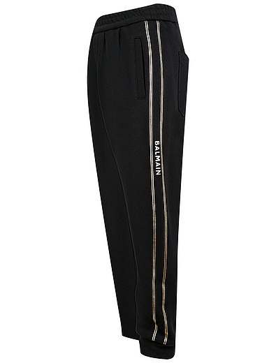 спортивные брюки с лампасами Balmain - 4244509181549 - Фото 2