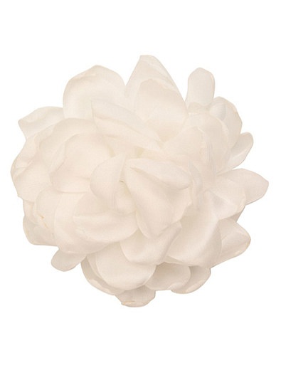 Резинка для волос белый цветок Junefee - 4884500180617 - Фото 1