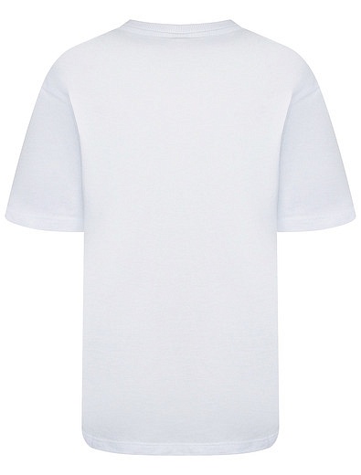 Белая футболка с логотипом GCDS mini - 1134509172728 - Фото 2