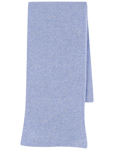 Голубой шарф из шерсти и кашемира Regina - 1224509180028 - Фото 1
