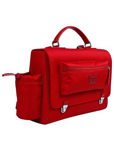 Красный ранец с отделением для напитков Dolce & Gabbana - 1504528180651 - Фото 3