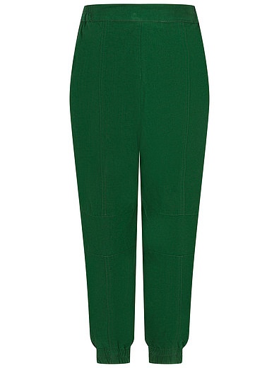 Зеленые хлопковые брюки №21 kids - 1084519286475 - Фото 2
